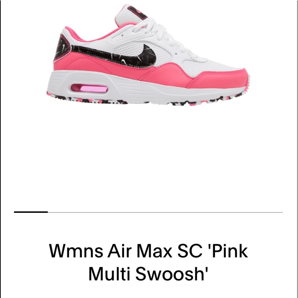 Women’s Air Max SC Pink Multi Swoosh